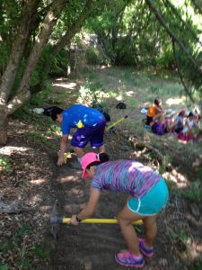 Trail Work Demonstration and Hike to Picacho Peak with City Summer Campers, July 29
