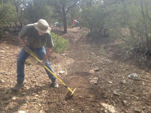 Trail Work in July 2018